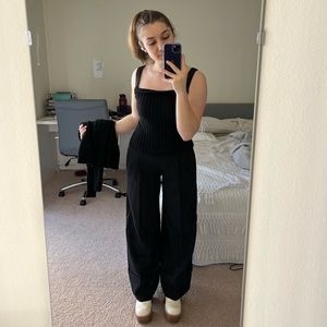 fabbri jumpsuit w/ cardigan